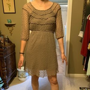 Stretchy Brown Altar’d State Dress